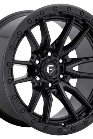High Quality Fuel Rebel Wheel | Matte Black | 20x9 | 6x5.5 |+1mm
