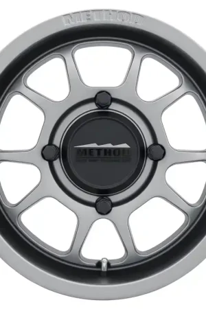 Method MR409 Bead Grip 14x7 / 4+3/13mm Offset / 4x136 / 106.25mm CB Steel Grey Wholesale