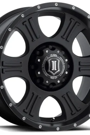 ICON Shield 20x9 8x170 0mm Offset 5in BS 125.2mm Bore Satin Black Wheel Order Now