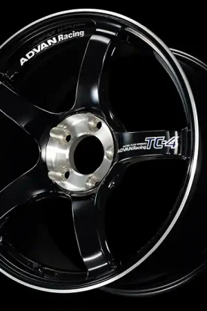 Advan TC-4 SE 17x7.5 / +35 Offset / 4x100 / 63mm Bore / Racing Gloss Black and Diamond Cut Discount