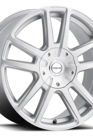 Raceline 145S Encore 16x7in / 5x100/5x114.3 BP / 40mm Offset / 72.62mm Bore - Gloss Silver Wheel Fast Shipping