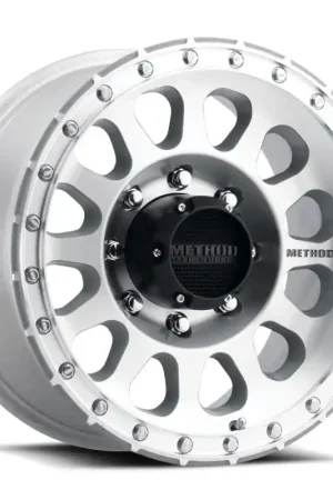 New Release Method MR315 17x8.5 +25mm Offset 8x180 130.81mm CB Machined/Clear Coat Wheel