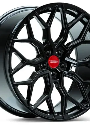 Vossen HF2 - 22x10.5 / ET18 / 5x112 / 66.56 / Super Deep - Gloss Black Hassle-Free Returns