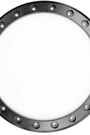 Hassle-Free Returns Raceline Beadlock Ring - Ryno -14in - 20 Hole - 12mm - Black