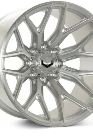 Vossen VFX-03 24x14 - 8x180 - ET75 - Mega Deep - 124.3 - Brushed Gloss Clear Wheel No Minimum Order