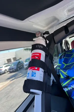 EVO Cage Strap Fire Extinguisher Mount Luxury