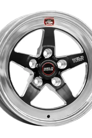 Weld S71 15x10.33 / 4x108mm BP / 5.5in. BS Black Wheel (Low Pad) - Non-Beadlock Warranty Included