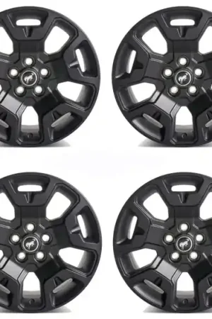 Ford Racing 2021+ Bronco Sport 17in Low Gloss Black Wheel Kit Buy Direct