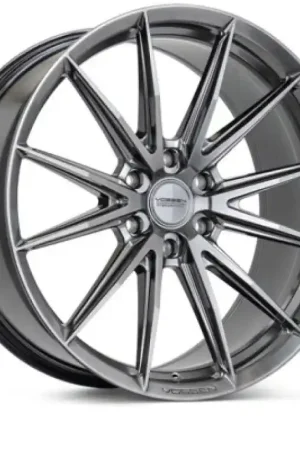 Free Delivery Vossen HFX-2 17x9 - 6x139.7 - ET0 - Super Deep - 106.1 - Hyper Gunmetal Wheel