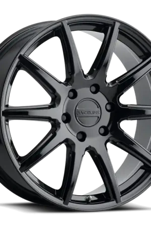 Raceline 159B Spike 20x8.5in / 6x139.7 BP / 35mm Offset / 106.1mm Bore - Gloss Black Wheel Special Discount