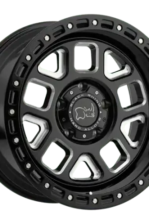 Worldwide Shipping BRALP 17X9.5 5X5.5 G-BLK-MILL 0MM