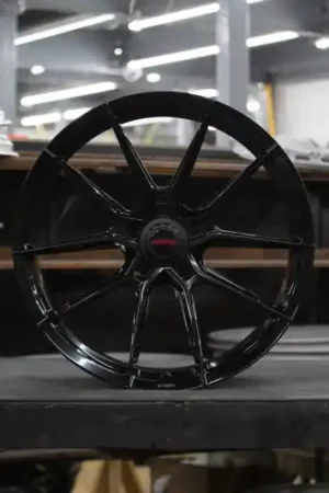 Vossen x Novitec NF10 21x10 - 5x114.3 BP - ET32 - Gloss Black Ferrari 812 Superfast/GTS Front Wheel Popular