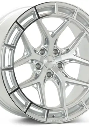 Vossen HFX-1 20x9 - 5x112 - ET25 - Flat - 66.5 - Silver Polished Wheel Premium