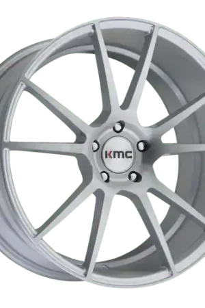 Warranty Included KM709 20X8.5 5X120 BRUSHED SLV 25MM