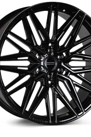 Fast Shipping Vossen HF6-5 26x10 / 6x139.7 / ET25 / Deep / 106.1 CB - Gloss Black Wheel