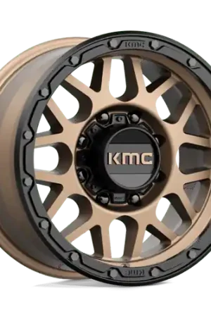 Premium KM535 17X9 8X6.5 M-BRONZE M-BLK LP 18MM