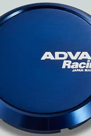 Modern Advan 63mm Flat Centercap - Blue Anodized