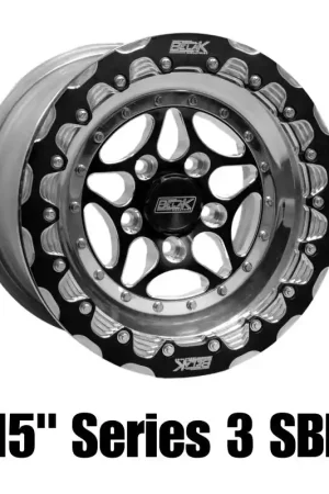 Belak 15x10 / 7in BS / 5x4.75 BP / High Pad / Series 3 Wheel - Single Beadlock Billet Wholesale