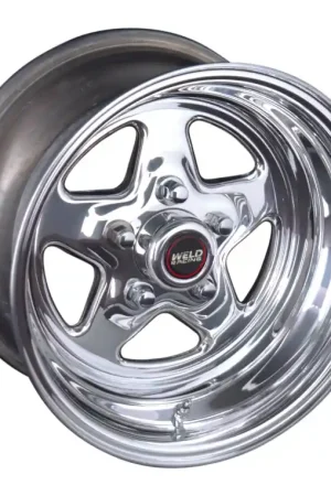 Weld ProStar 15x9 / 5x4.5 BP / 5.5in. BS Polished Wheel - Non-Beadlock Authentic