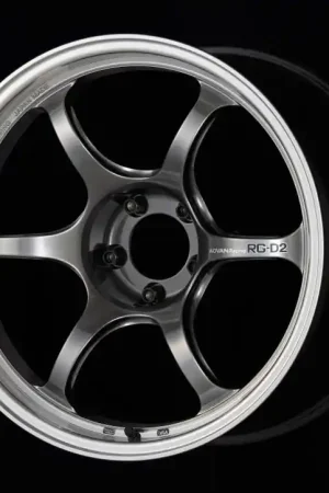 Shop Now Advan RG-D2 18x9.0 +51 5x120 Machining and Racing Hyper Black Wheel