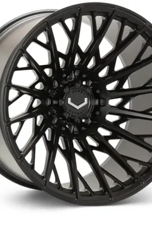 Big Sale Vossen VFX-02T 22x10 - 6x139.7 - ET18 - Super Deep - 78.1 - Satin Black Wheel