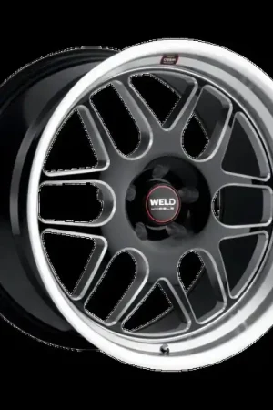 Weld Solana 20x11 / 5x135 BP / ET25 / 87.1mm Bore - Gloss Black MIL DIA Wheel High Quality