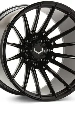 High Quality Vossen VFX-01 24x14 - 6x135 - ET44 - Mega Deep - 87.1 - Gloss Black Wheel