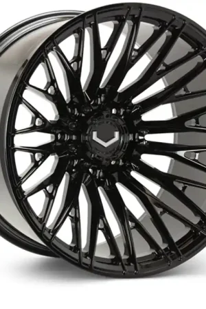 Buy Online Vossen VFX-04 22x10 - 8x180 - ET18 - Super Deep - 124.3 - Gloss Black Wheel