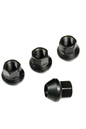 Super Sale Rays 17 Hex Racing Nut L25 Short Type 12x1.25 - Black (4 Pieces)