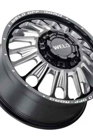 Instant Buy Weld Off-Road W121 20X8.25 Scorch Front 8X165.1 ET108 BS8.90 Gloss Black MIL 121.6