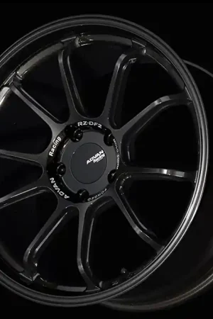 Crafted Advan RZ-DF2 for Porsche 20x9.0 / +45 Offset / 5x130 / 71.6mm Bore / Racing Titanium Black