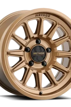 Method MR323 18x9 / 8x180 BP / 12ET / 5.44in BS / 130.81mm CB - Gloss Bronze Wheel Money Back Guarantee