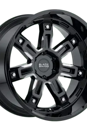 Handmade BRLKR 17X8 5X120 G-BLK-MILL 30MM