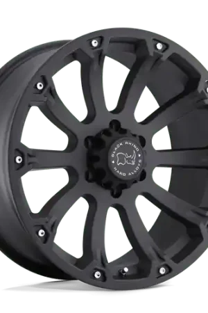 Warranty Included BRSID 17X9 5X5.0 M-BLK -12MM