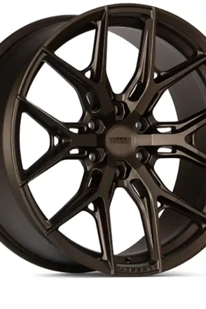 Shop Now Vossen HF6-4 22x10 / 6x139.7 / ET-18 / Super Deep Face / 106.1 - Terra Bronze Wheel
