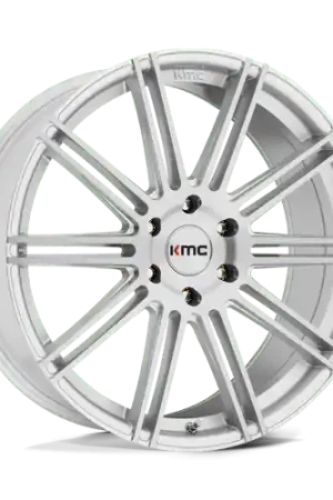 KM707 22X9.5 6X5.5 BRUSHED SLV 30MM Best Seller