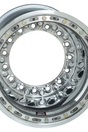 Weld Wide 5 XL Direct MT 15x14 / 5x10.25 BP / 3in. BS Polished Assembly - Mod Outer BL / No Cover New Release