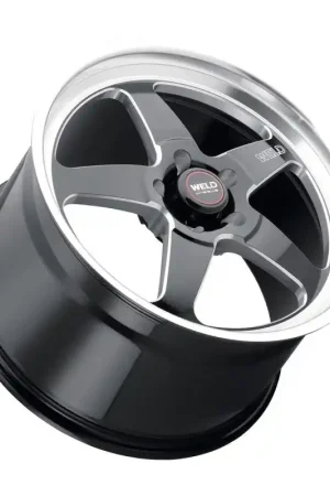 Original Weld S104 17x8 Ventura 5x120 ET38 BS6.0 Gloss BLK MIL DIA 72.56