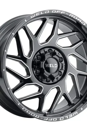 Weld Off-Road W117 20X10 Fulcrum 5X127 5X139.7 ET13 BS6.00 Gloss Black MIL 87.1 Handmade