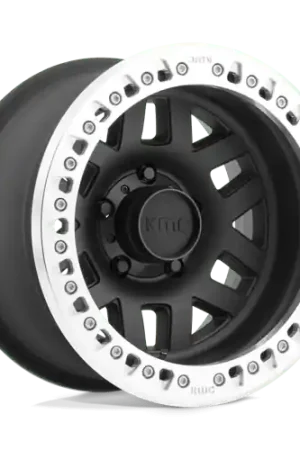 Certified KM229 17X9 BLANK S-BLK -38MM (114-140)