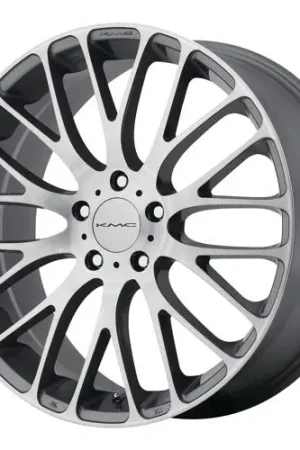 KM693 20X8.5 5X112 P-GRAY BRUSHED 40MM Top Rated