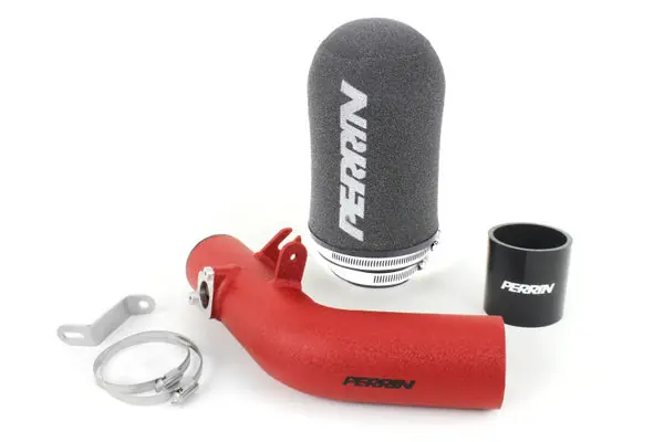 PERRIN 08-14 Subaru WRX / 08-15 STI Cold-Air Intake - Red Warranty Included
