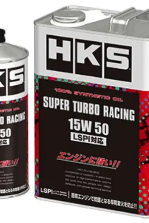 HKS SUPER TURBO RACING OIL 15W50 4L Seasonal Sale