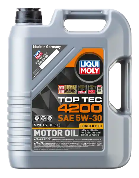 LIQUI MOLY 5L Top Tec 4200 New Generation Motor Oil SAE 5W30 Sale