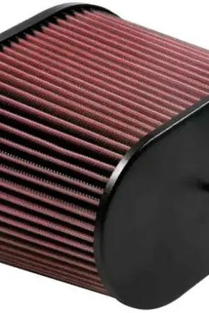 K&N Universal Air Filter - Oval Straight - 3.688in Flange ID x 10.25in Base O/S Length x 7.875in H Affordable