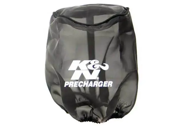 K&N PreCharger Tapered Air Filter Wrap Black 6in Height / 6in Diameter Best Choice
