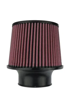 Injen High Performance Air Filter - 3.00 Black Filter 6 Base / 5 Tall / 5 Top Certified
