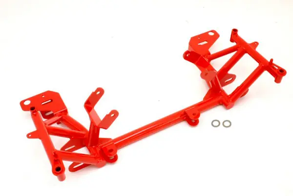 BMR 98-02 4th Gen F-Body K-Member w/ LS1 Motor Mounts and STD. Rack Mounts - Red Best Seller
