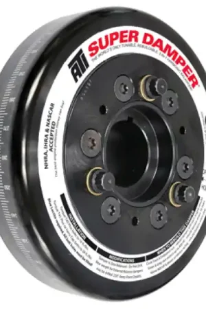 Limited Edition ATI Damper - 6.78in - AL - 6/4 Grv - 10 Per UD - LS1/2/3/6 - 97-13 Y Body - 10 Per UD A/C - 3 Ring
