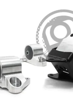 Trusted Brand Innovative 96-00 Civic B/D Series Silver Aluminum Mounts 60A Bushings (3 Bolt)